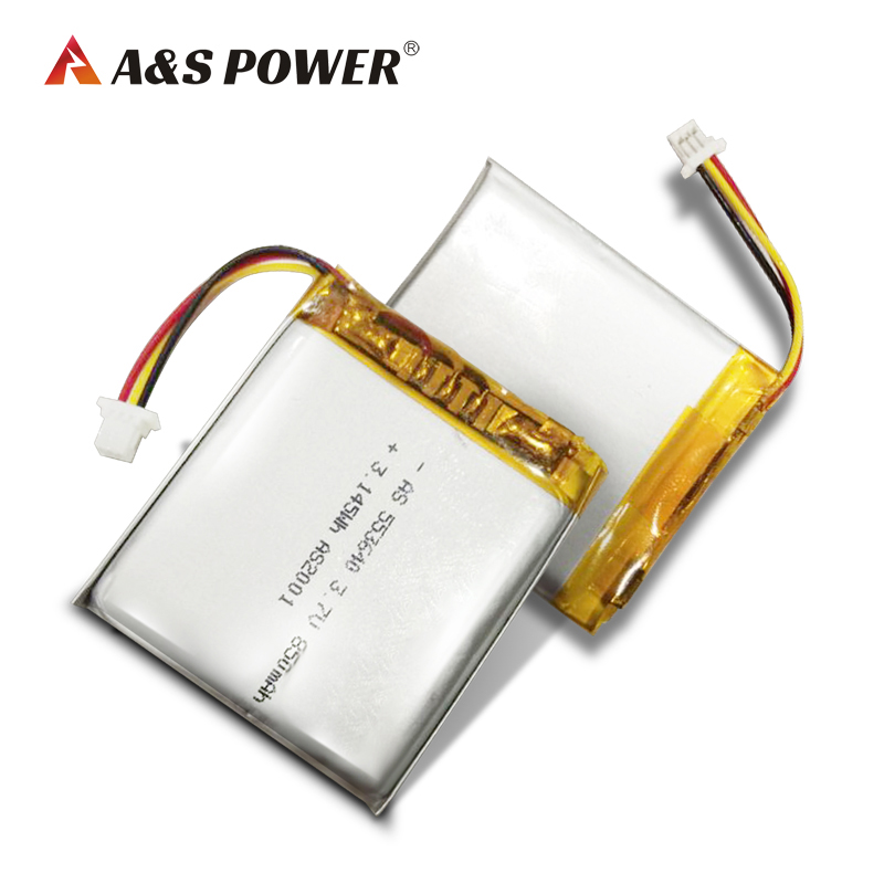 553640 3.7v 850mah
