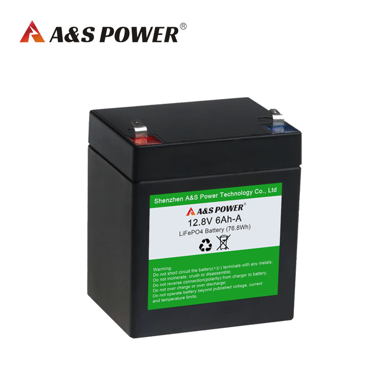 12.8v 6ah-A LiFePO4 battery