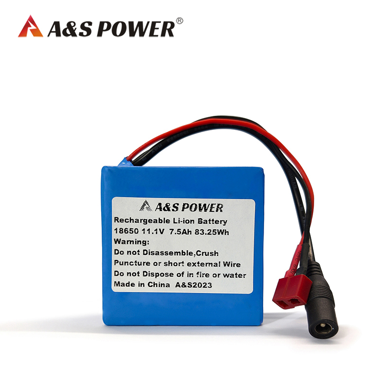 18650 11.1v 7.5ah 83.25Wh