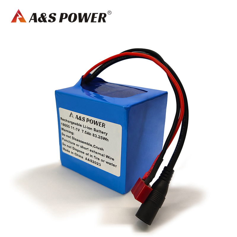 18650 11.1v 7.5ah 83.25Wh