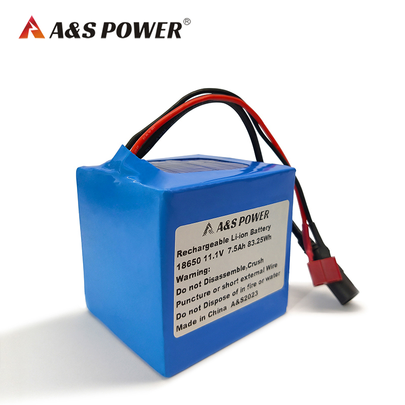 18650 11.1v 7.5ah 83.25Wh