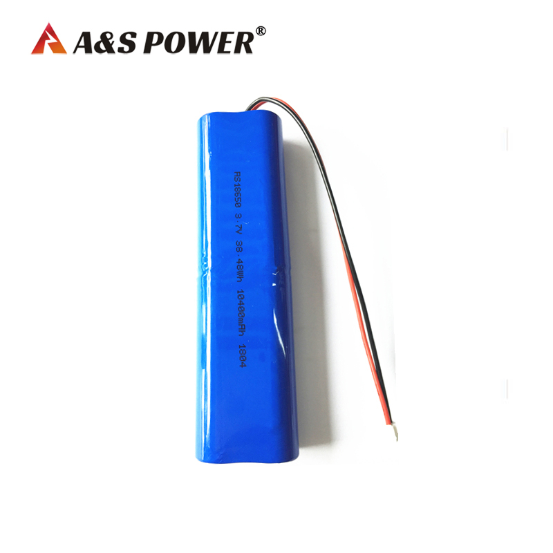 3.7V 10400mah 18650 battery
