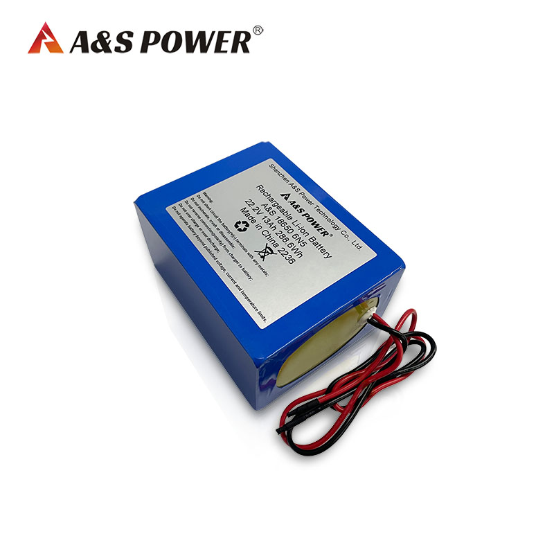 18650 22.2v 13ah li-ion battery pack