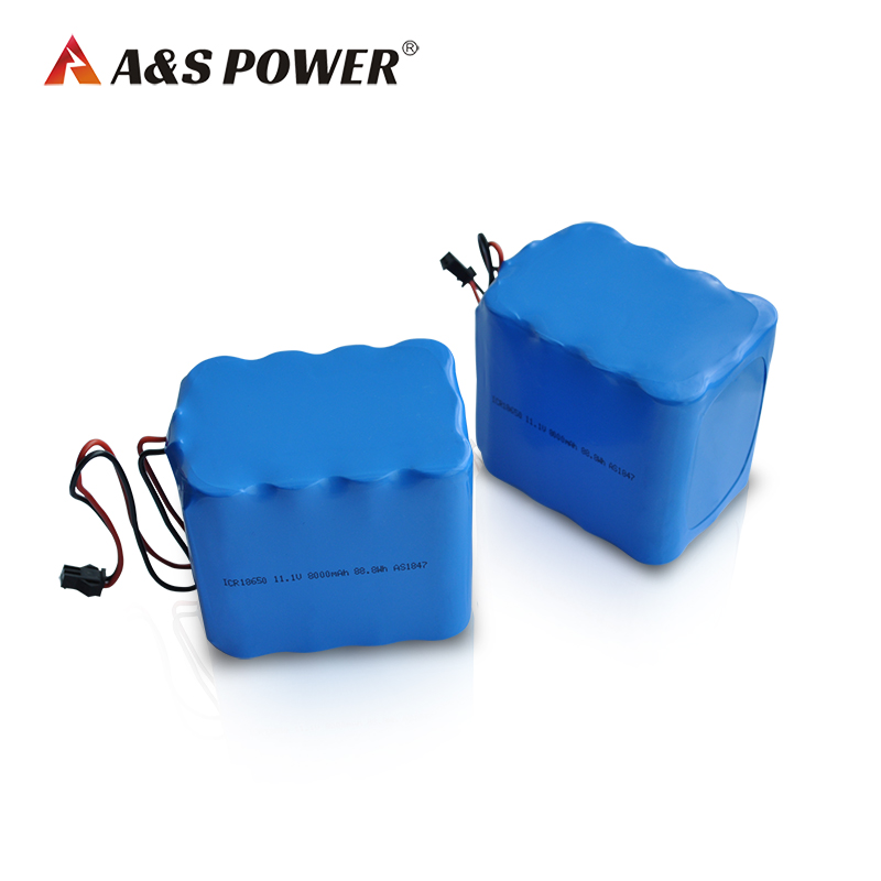 18650 11.1V 8000mAh Lithium Ion Battery Pack