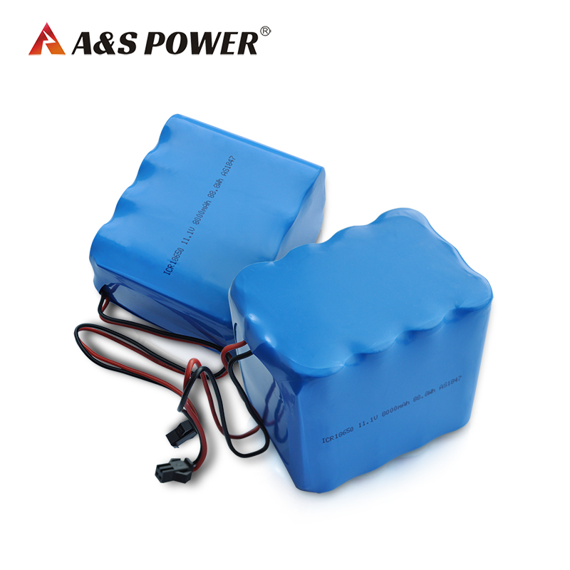 18650 11.1V 8000mAh Lithium Ion Battery Pack