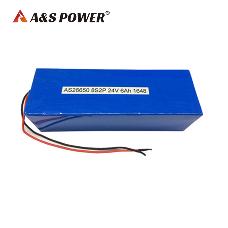 24v 6Ah lifepo4 battery pack