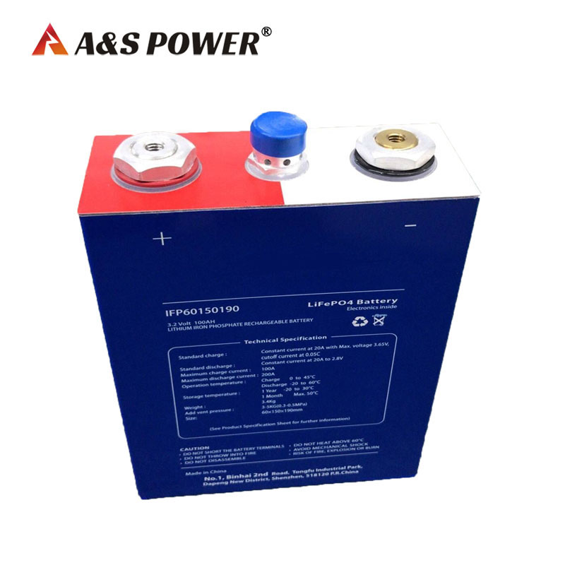 3.2V 100Ah Lifepo4 Solar battery